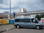 Бесплатный автобус Genser в пункт аренды автомобилей АрендаАвто-рнб на ул.Добролюбова